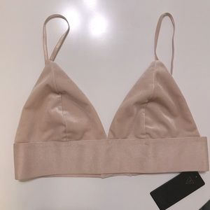 Ballerina pink/cream bralette